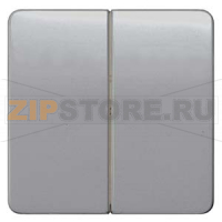 DELTA PROFIL СЕРЕБРЯНЫЙ ВЫКЛЮЧАТЕЛЬ 2 КЛАВИШИ Siemens 5TG7925