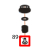 Tapping screw, P, NI(FW)Φ3*8, tap III Godex EZ-1305