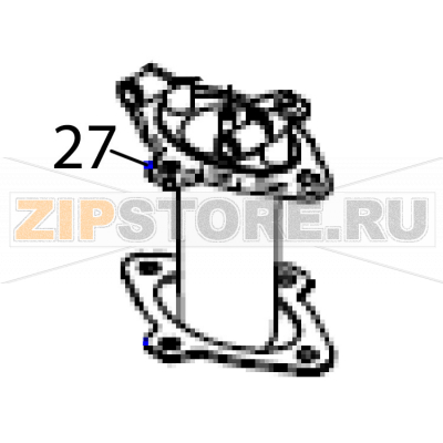 Boiler&#039;s pressure chamber Fagor CO-172 DD Boiler's pressure chamber Fagor CO-172 DDЗапчасть на деталировке под номером: 27Название запчасти Fagor на английском языке: Boiler's pressure chamber CO-172 DD.