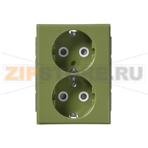 Розетка 16 А, 230 В, зелёная ABB 2TKA00002964 
