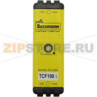 Предохранитель, 10 A, AC 600 В, DC 300 В, 300 кА, 20x26x48 мм, CF, J, 1P, UL, CSA, с задержкой Eaton