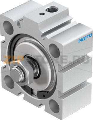 Пневмоцилиндр короткоходовой Festo AEVC-50-10-A-P 