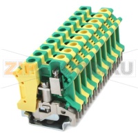 Клемма универсальная, заземляющая, желто-зеленая CHIKU RUSLKG 10N