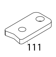 Door hinge support Piron P920RXS