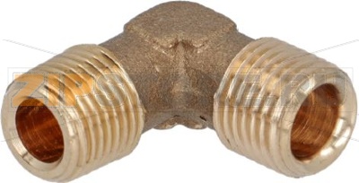 RACCORDO A L ø 1/8M NPT - BICONO ø 6 