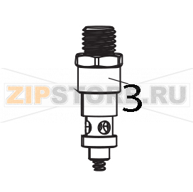 Perno superiore Elettrobar Fast 80D Perno superiore Elettrobar Fast 80DЗапчасть на деталировке под номером: 3