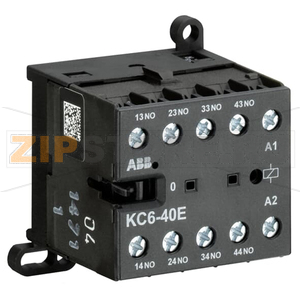 Миниконтактор K6-40-E, 3 А, 400 В, AC3, катушка: 60 В/DC ABB GJH1213001R0403 