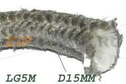 TRESSE GRIS D 15 5 M 