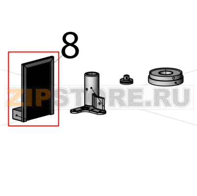 Фильтр Sikom ПРФ-11/900 Фильтр Sikom ПРФ-11/900Запчасть на деталировке под номером: 8