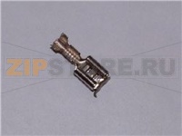 Panel socket 6,3 mm   1 - 2,5 mm² (with