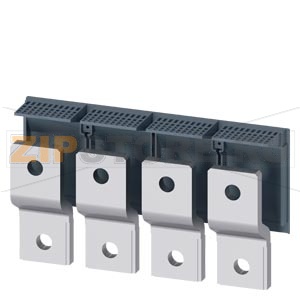 FRONT BUS CONNECTORS 4 PCS. ACCESSORY FOR: 3VA5/6 400/600 Siemens 3VA9474-0QB00 