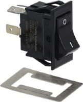 ЧЕРНЫЙ ВЫКЛЮЧАТЕЛЬ 20А 125-277В