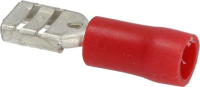 КАБЕЛЬНАЯ КЛЕММА КРАСНАЯ F 4,8X0,8 MM 100 ШТ