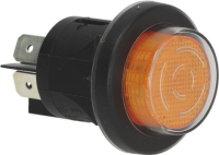 SWITCH DOUBLE-POLE ORANGE 16A 250V