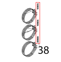 Guarn. PTFE and CARB 100x22x0.8, sp-c/fori 1999 Unox XBC 804