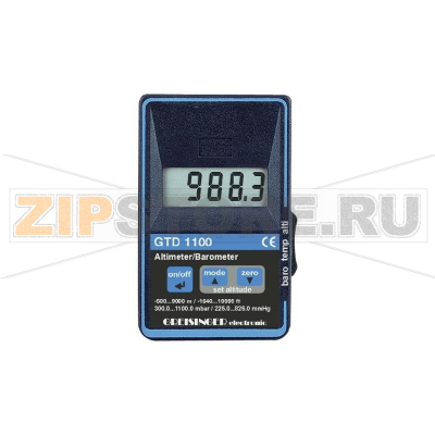 Манометр цифровой, от 0.3 до 1.1 бар Greisinger GTD 1100 