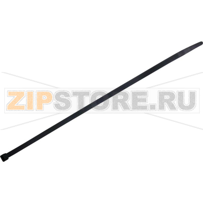 Стяжки кабельные 500 мм, черные, 100 шт TRU Components 1578070 
