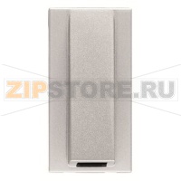 Вывод кабельный, одномодульный, серебристый ABB 2CLA210700N1301