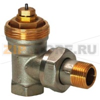 VEN210 - Угловые радиаторные клапаны, NF, 2-х трубная система, PN10, DN10, kvs 0.09..0.63 Siemens VEN210