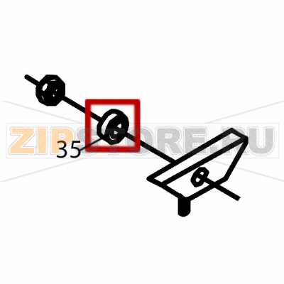 Casquillo separador Fagor ECO-200 Casquillo separador Fagor ECO-200Запчасть на деталировке под номером: 35Название запчасти Fagor на английском языке: Casquillo separador ECO-200.