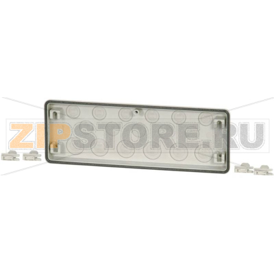 Пластина фланцевая, (ДxШxВ) 23x329x116 мм, серая: 1 шт Eaton FL4-3 