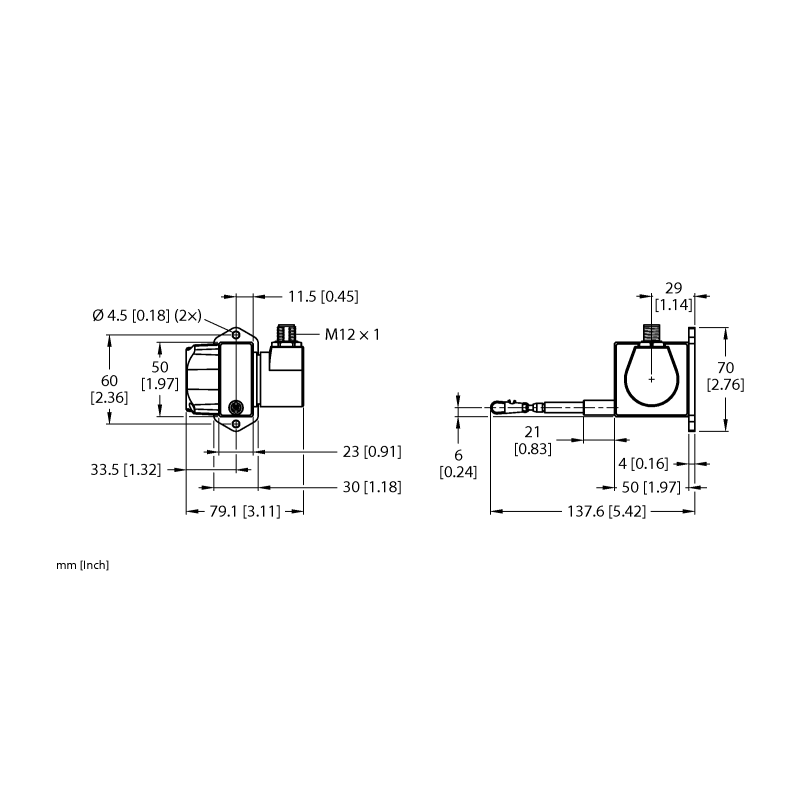 Энкодер тросиковый Turck DWE-1250-70-04-2H2500-H1181 