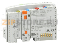 Каплер полевой шины PROFIBUS DP; 2-е поколение; 12 МБд; светло-серые Wago 750-333