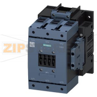 КОНТАКТОР 55КВТ/400V/AC-3, AC/DC-НОМИНАЛЬНОЕ ПИТАЮЩЕЕ НАПРЯЖЕНИЕ УПРАВЛЕНИЯ 220-240В UCДОП. КОНТАКТЫ 2НО+2НЗ, ТИПОРАЗМЕР S6 С РАМОЧНЫМИ КЛЕММАМИ ПРИВОД: ОБЫЧНЫЙ Siemens 3RT1054-1AP36