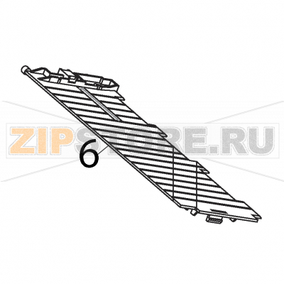 Lower assembly Intermec PX6i Lower assembly Intermec PX6iЗапчасть на деталировке под номером: 6Название запчасти на английском языке: Lower assembly Intermec PX6i.