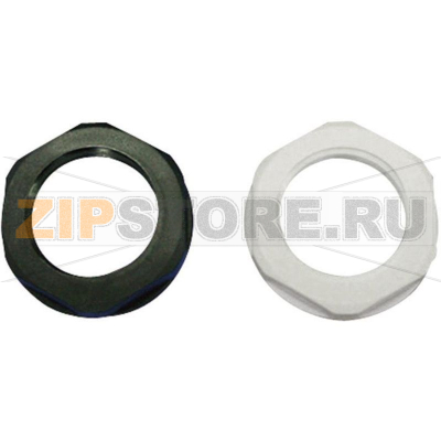 Контргайка, резьба: M50, материал: полиамид, чёрная, 1 шт KSS AGRL50 