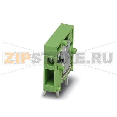 Клеммы для печатного монтажа Phoenix Contact FRONT 2,5-H/SA10-EX Номинальный ток: 24 А, Номинальное напряжение: 320 В, Номинальный ток (Ex): 20 А, Номинальное напряжение (Ex): 176 В, Размер шага: 5 мм, Полюсов: 1, Тип подключения: Винтовые зажимы, Монтаж: пайка, Направление подключения, проводник / печатная плата: 0 °, Цвет: зеленый, Возможна установка в ряд модулей с различным количеством полюсов (контактов)!.Минимальный заказ: 50 шт.Упаковка: 50 шт.