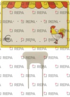 ЦЕННИК ДЛЯ ДИЧИ- 30 ШТ.