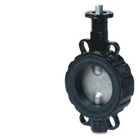 VKF46.100 - Клапаны баттерфляй, фланцевые, PN6/10/16, DN100, kvs 800, Плотное закрытие Siemens VKF46.100