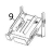 Universal cutter catch tray (full set) TSC MH340P