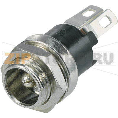 Штекер низковольтный 2.8 мм, 5.5 мм, 1 шт TRU Components TC-R1-31K 
