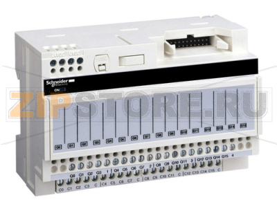 Модуль ввода/вывода с клемнным блоком 19-30 В, 16 каналов Schneider Electric ABE7P16T111 