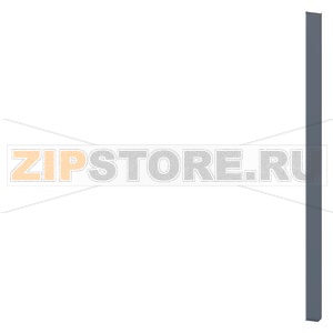 SIVACON, cover, for the Connection side by side mounting plates, H: 2000 mm, zinc-plated Siemens 8MF1000-2CH 