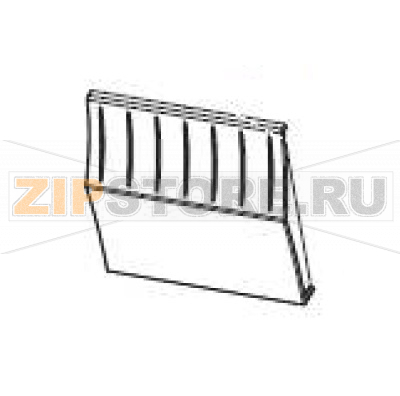 Передняя нижняя крышка принтера (с отрывателем и отделителем) Zebra ZT411 Передняя нижняя крышка принтера (с отрывателем и отделителем) Zebra ZT411Запчасть на сборочном чертеже под номером: 4Количество запчастей в устройстве: 1Название запчасти Zebra на английском языке: Front Lower Panels (includes tear and peel panels)