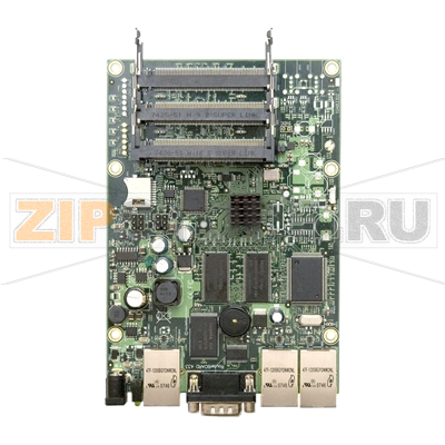 Материнская плата 3x10/100 Мбит/с, 25 Вт MikroTik RB493AH 
