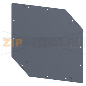 SIVACON, Roof, for corner cabinet IP40, T: 400 mm, zinc-plated Siemens 8MF1004-2UE10-0A 