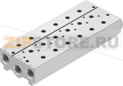 Плита для блочного монтажа Festo VABM-B10-30S-G12-6 