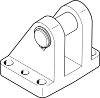 Стойка опорная Festo LBG-125