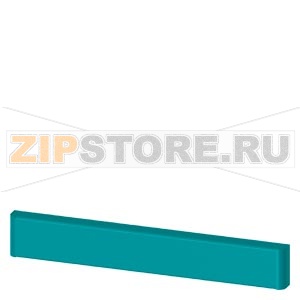 SIVACON, trim strip, W: 400 mm, Petrol Siemens 8MF1040-2CD00 