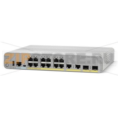 Коммутатор 12xGE, 2xGE, 2xSFP, IP Base Cisco WS-C3560CX-12TC-S 