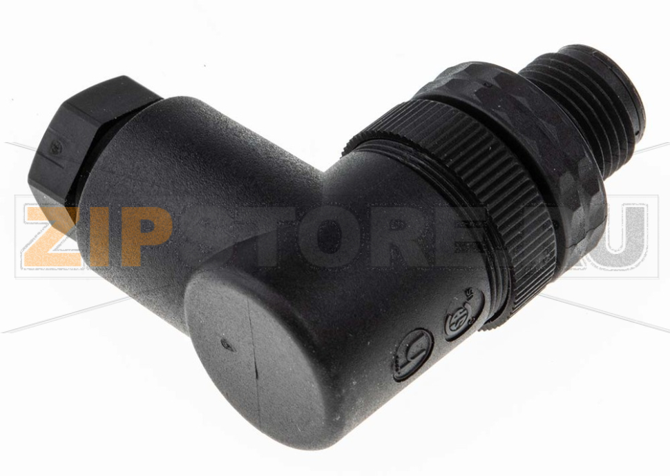 Разъем круглый M12, IP67, 4 контакта Hirschmann ELWIST 4012 K PG7 