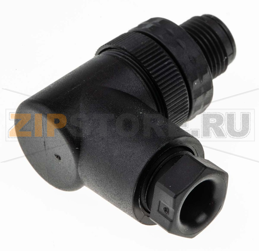 Разъем круглый M12, IP67, 4 контакта Hirschmann ELWIST 4012 K PG7 