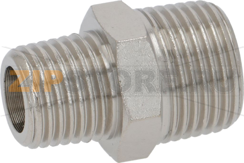 НИКЕЛИРОВАННЫЙ ПАТРУБОК Ø 1/4"M-3/8"M 