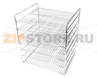 SCAFFALE A GRIGLIE, MULTIUSO, 7 RIPIANI,