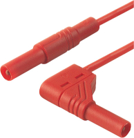 Провод испытательный 0.25 м, 16 A, 1000 В/AC/DC, красный Hirschmann 934078101