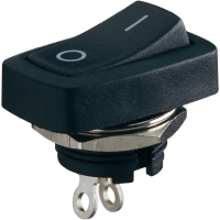 Переключатель клавишный 250 В/AC, 6 А, 1 x выкл/вкл, 1 шт SCI R13-228A-05